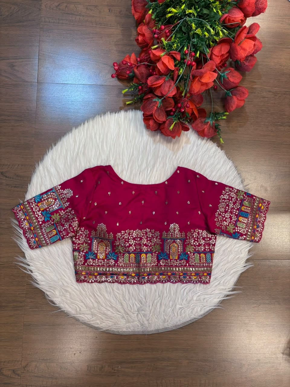 Beyond the Galaxy – Pitai Zari Designer Blouse