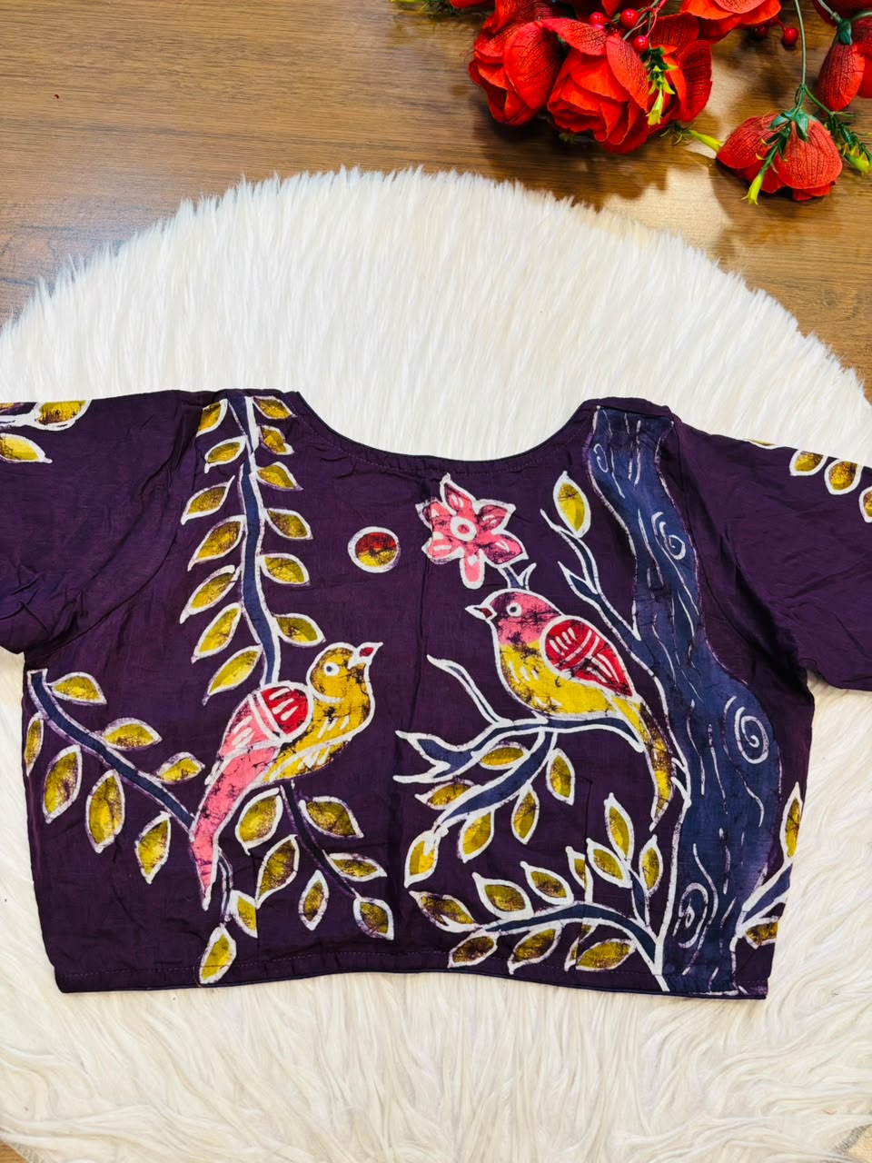 Song of the Sparrow – Batik Designer Blouse