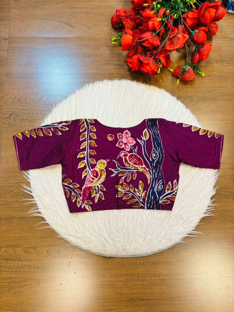 Song of the Sparrow – Batik Designer Blouse