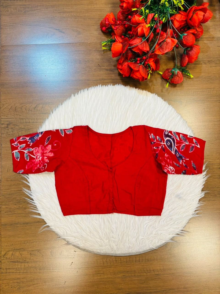 Floral Daydream- Batik Designer Blouse