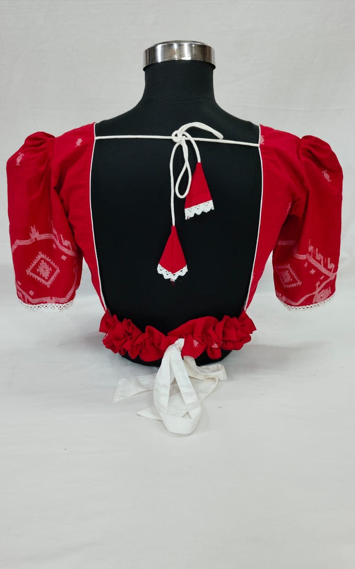 The Divine Autumn Dawn Designer Blouse