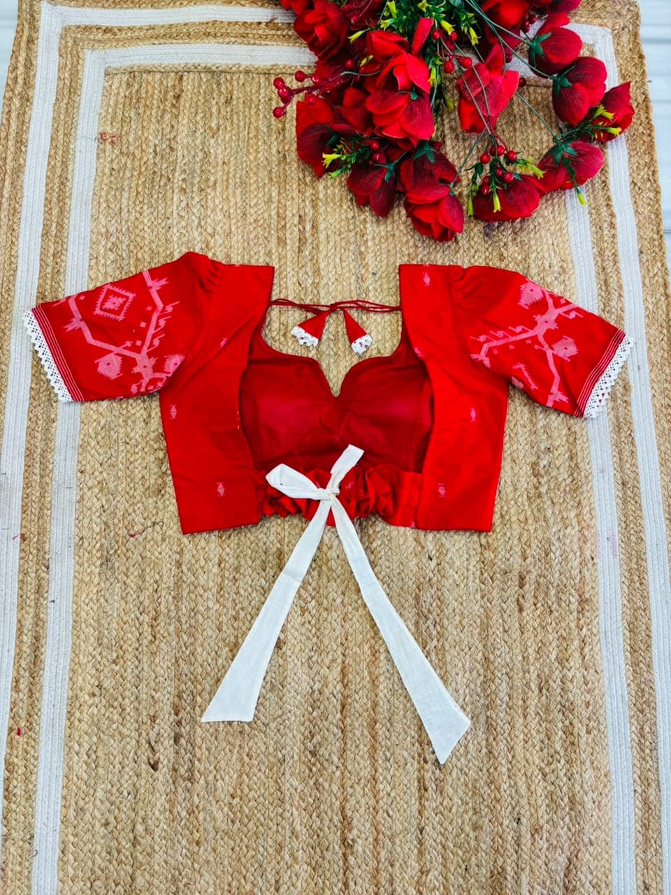 The Divine Autumn Dawn Designer Blouse