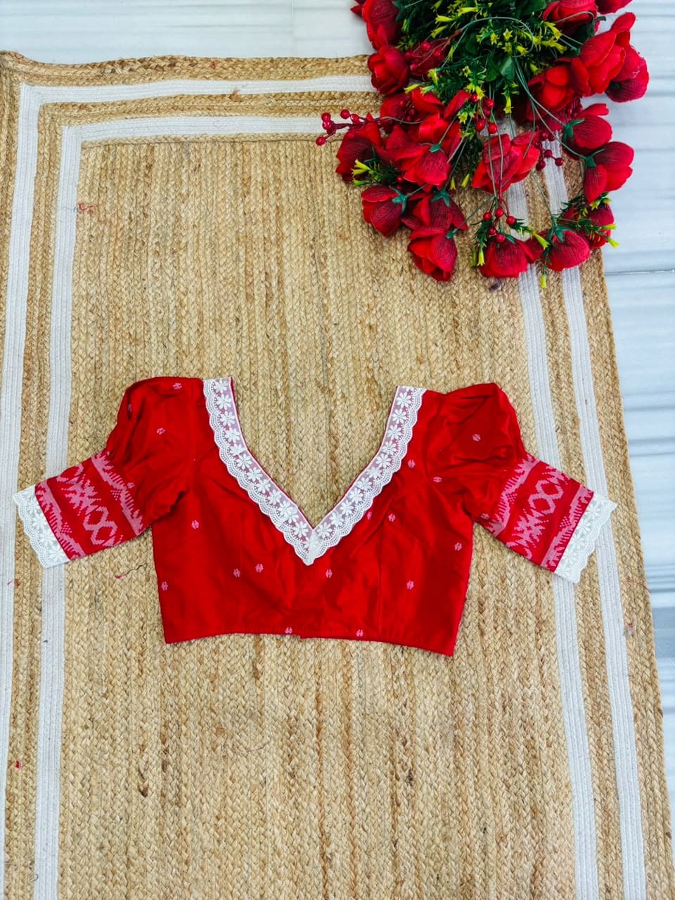 The Tune of Aagomoni Designer Blouse