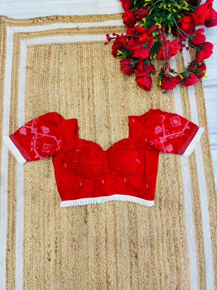 The Sacred Sharod Radiance Designer Blouse