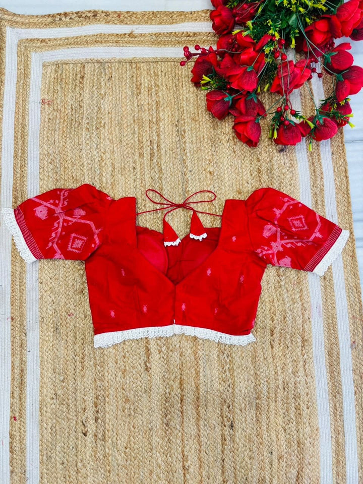 The Sacred Sharod Radiance Designer Blouse