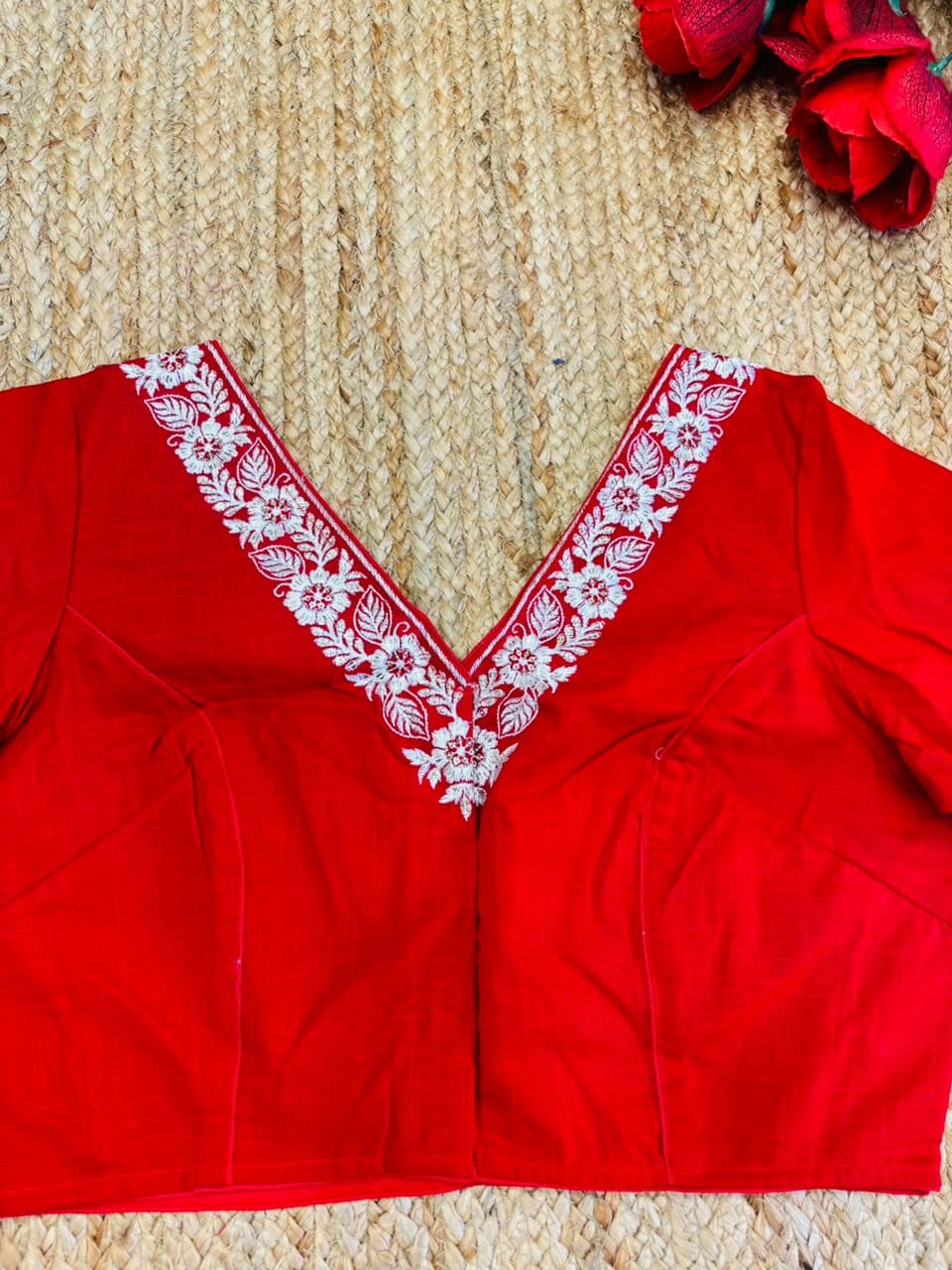 Mahalaya Prabhat Designer Blouse