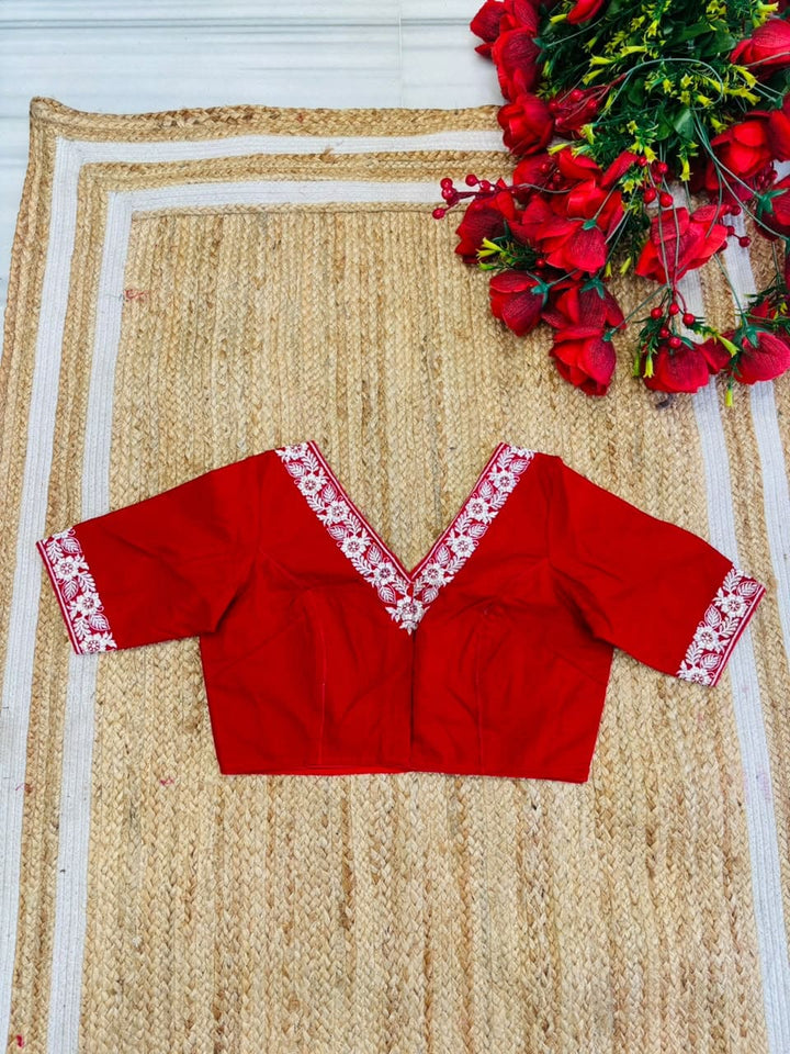 Mahalaya Prabhat Designer Blouse