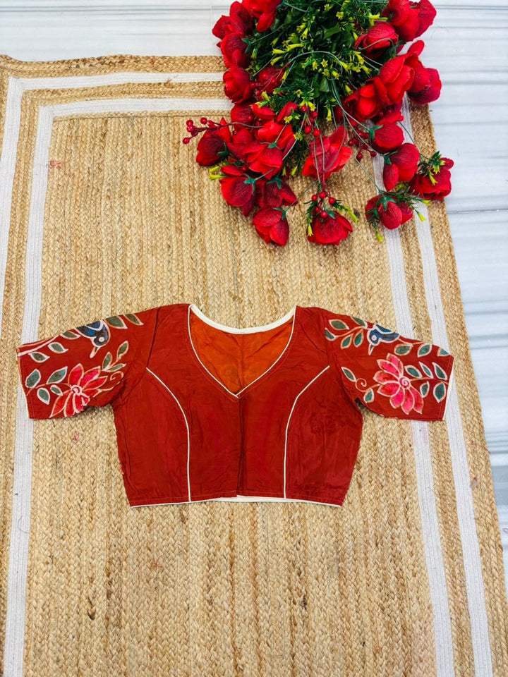 Floral Daydream- Batik Designer Blouse