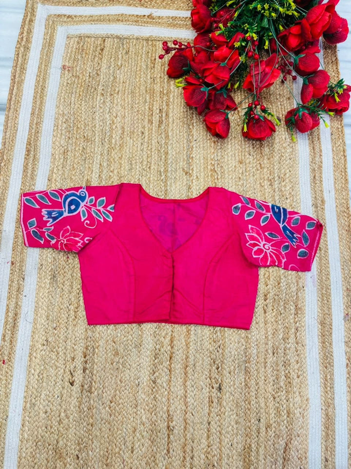 Floral Daydream- Batik Designer Blouse
