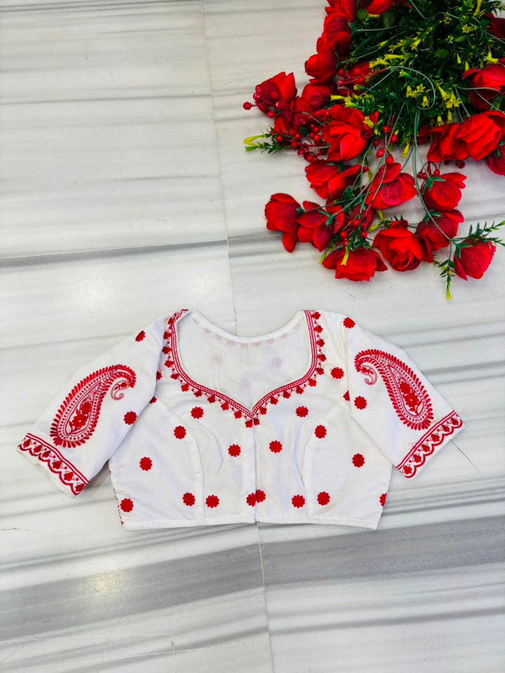 Briddhi Shringar Vichitra Silk Blouse
