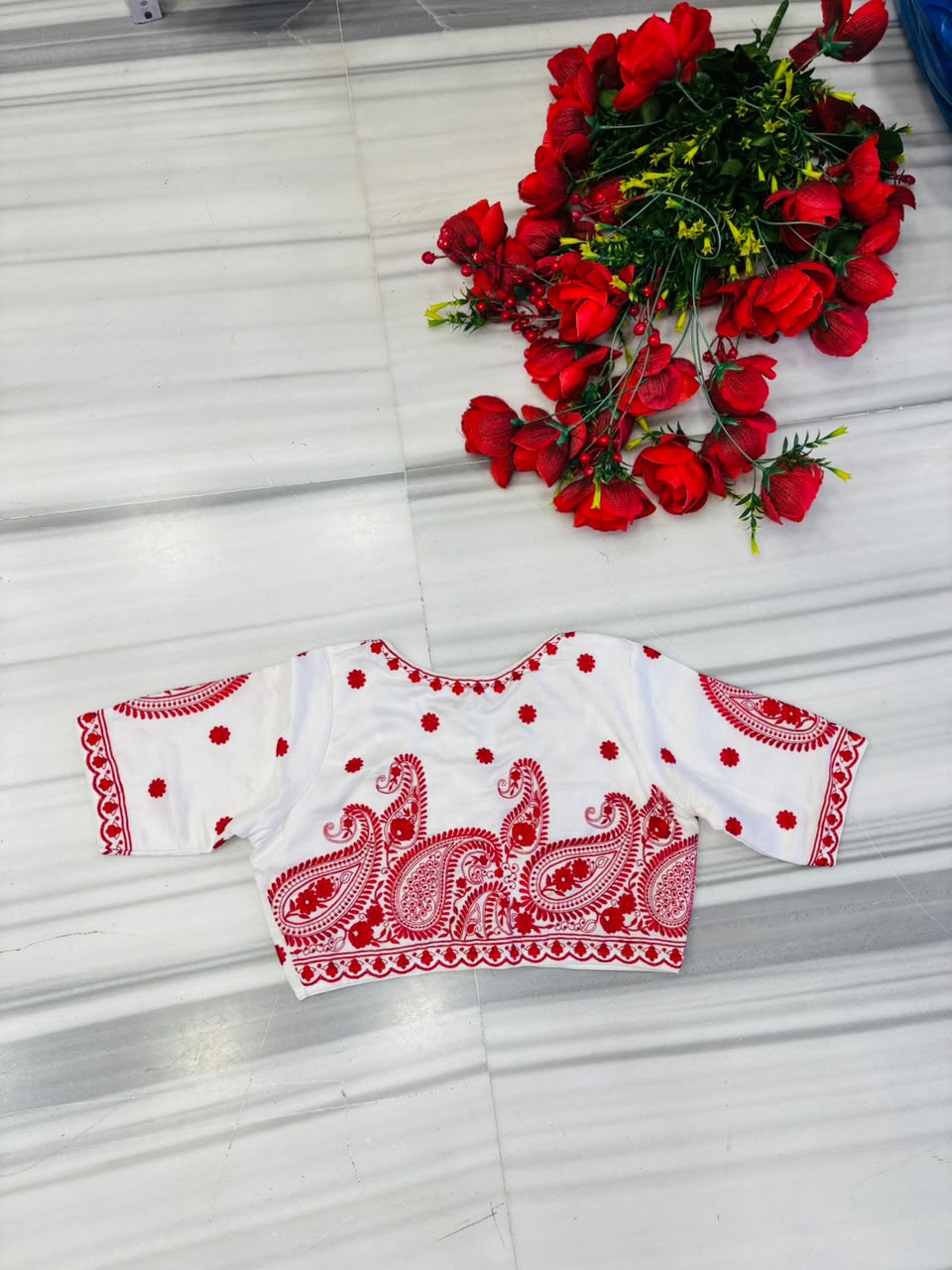 Briddhi Shringar Vichitra Silk Blouse