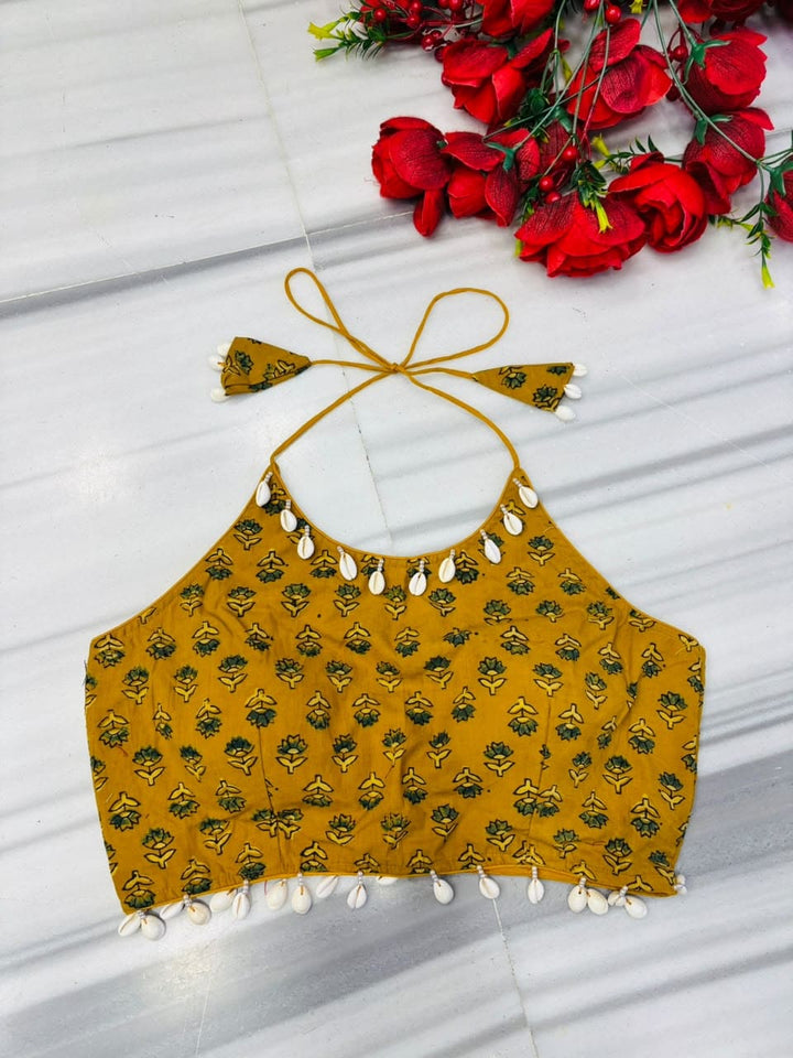 Too Hot to Be Basic – Ajrakh Blouse