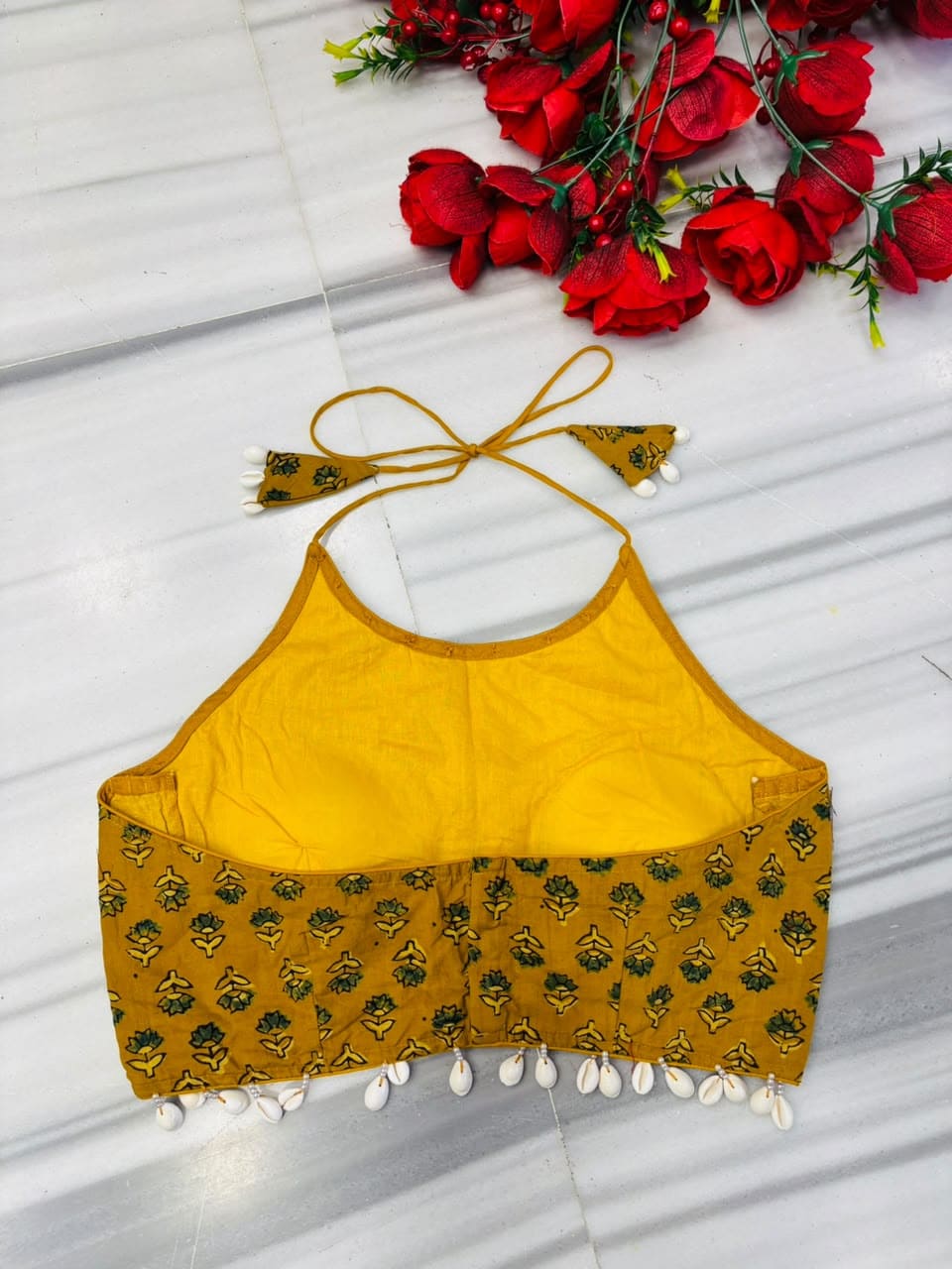 Too Hot to Be Basic – Ajrakh Blouse