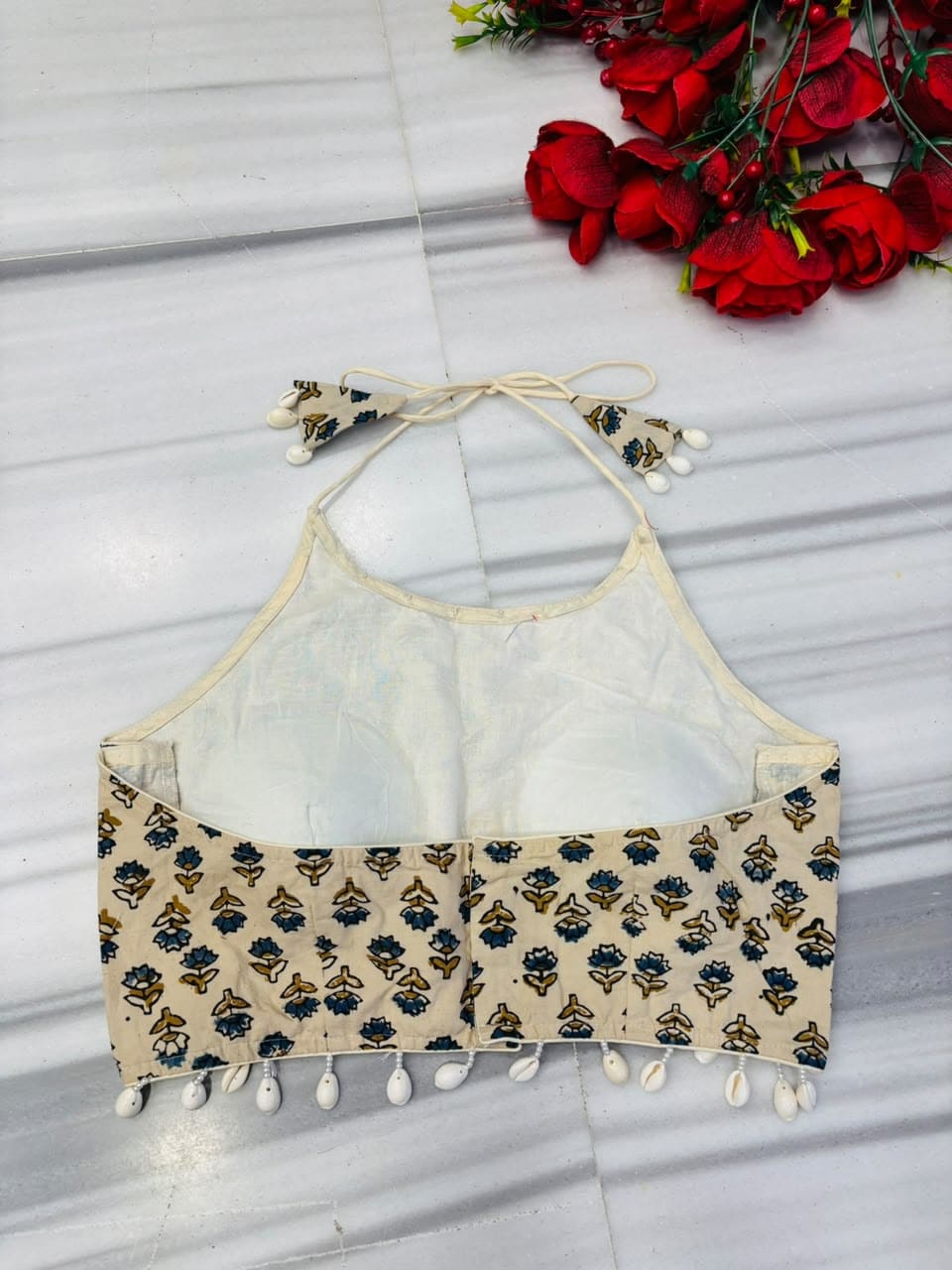 Too Hot to Be Basic – Ajrakh Blouse