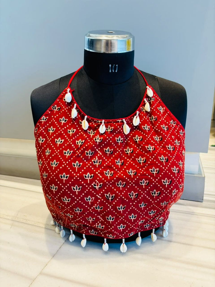 Too Hot to Be Basic – Ajrakh Blouse