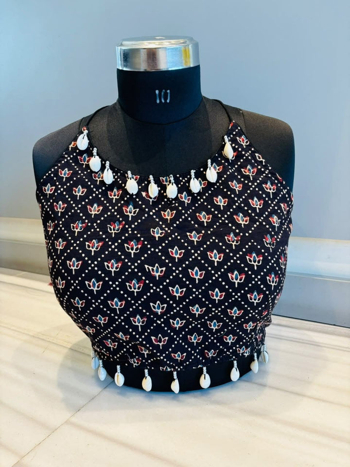 Too Hot to Be Basic – Ajrakh Blouse