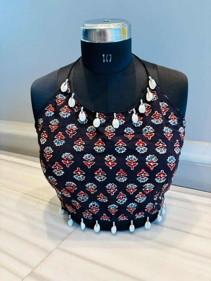 Too Hot to Be Basic – Ajrakh Blouse