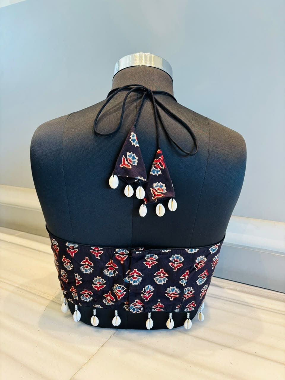Too Hot to Be Basic – Ajrakh Blouse
