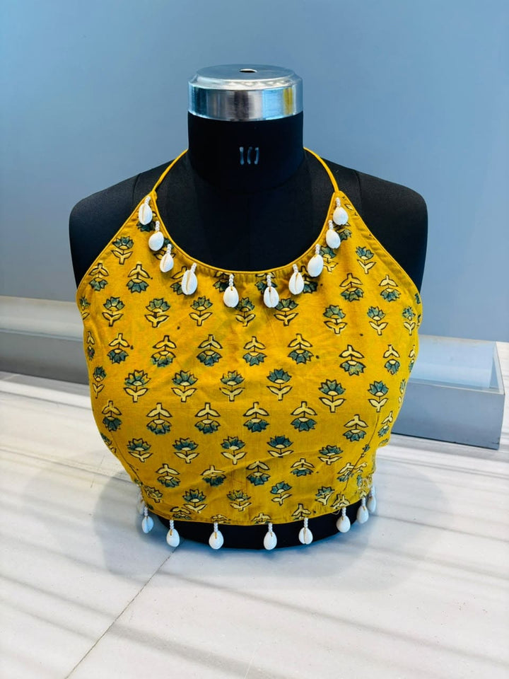 Too Hot to Be Basic – Ajrakh Blouse