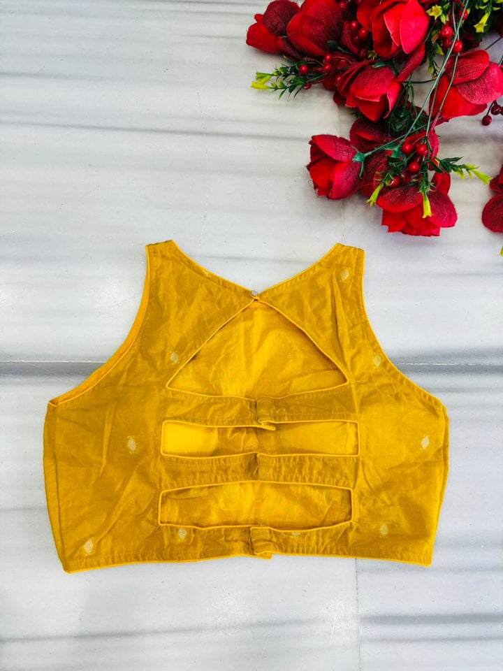 Woven to Impress – Cotton Jamdani Woven Designer Blouse
