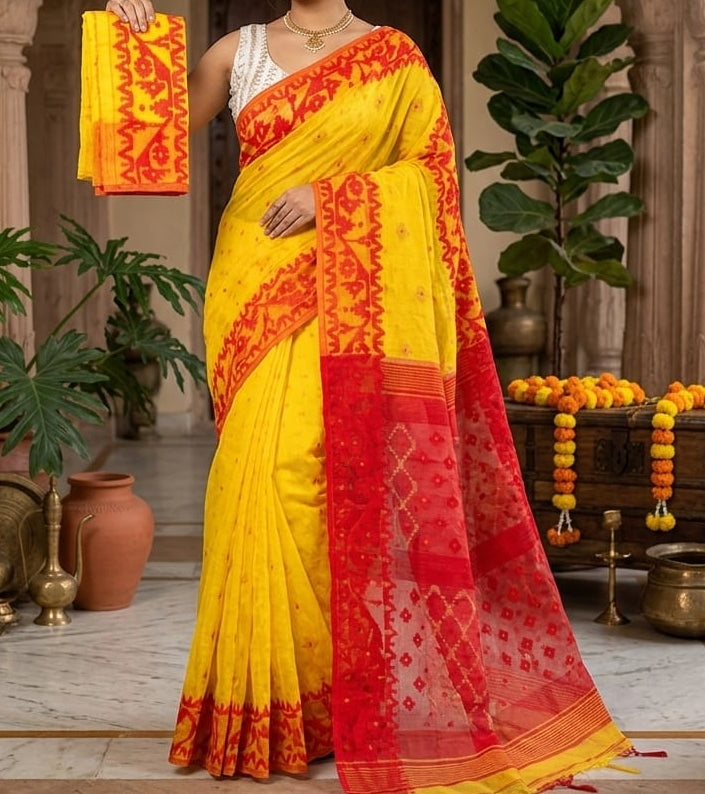 Madhabilata Jamdani Saree
