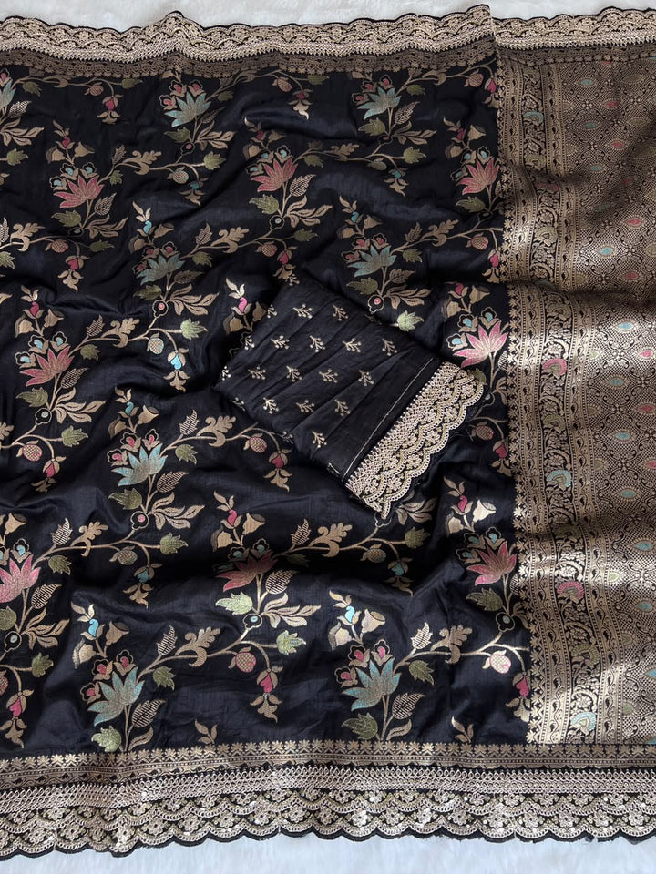 Rajshree Zari Dola Silk Saree