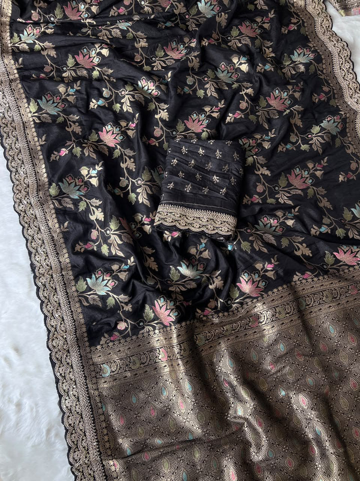 Rajshree Zari Dola Silk Saree