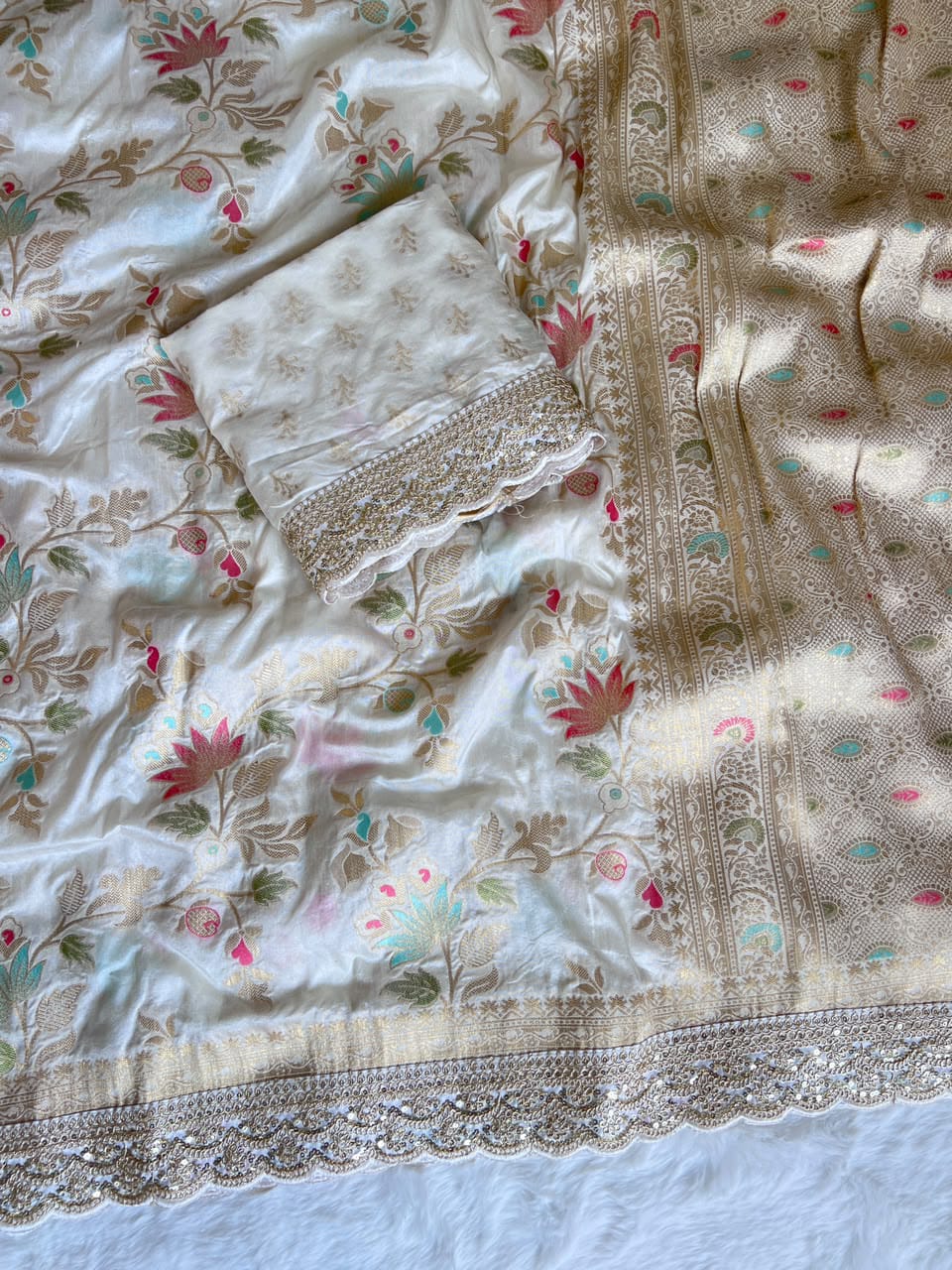 Rajshree Zari Dola Silk Saree