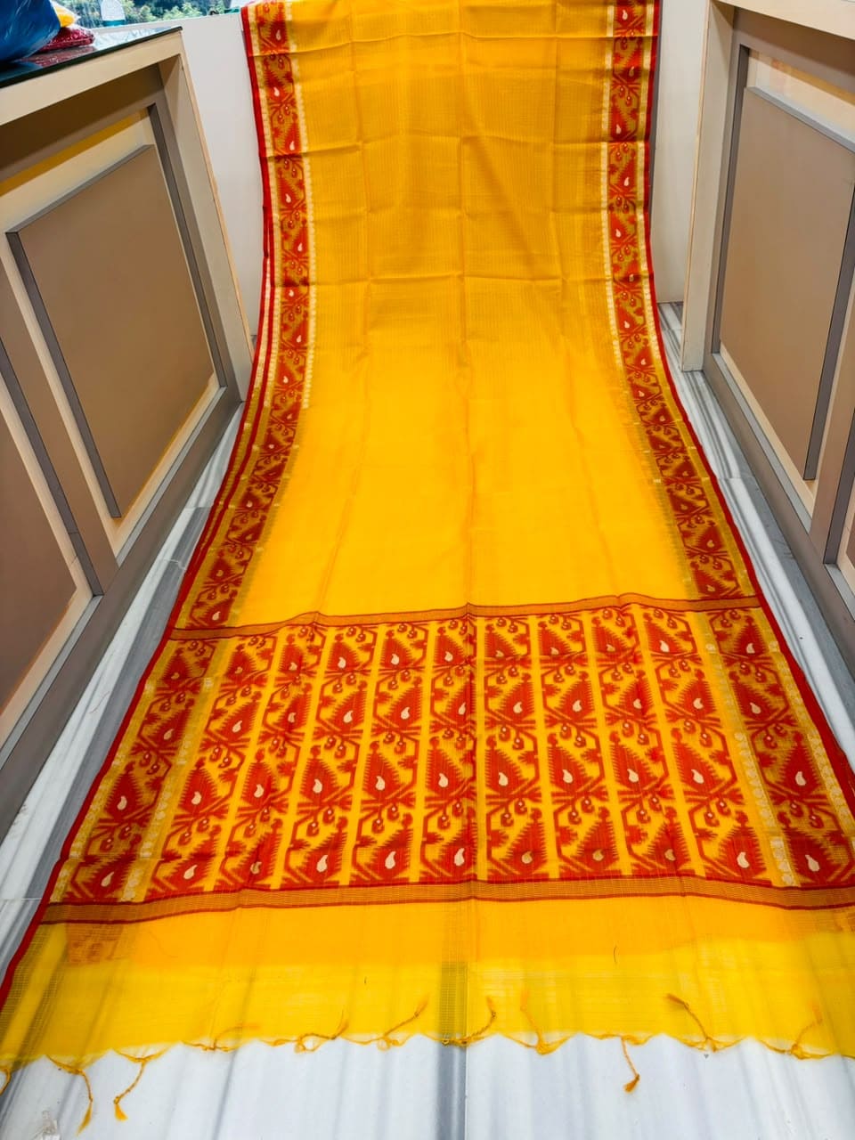 Prothom Boishakh(প্রথম বৈশাখ) Premium Kota Jamdani Saree