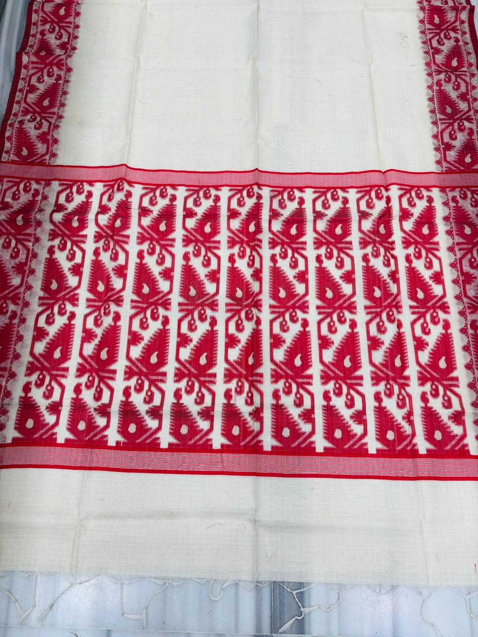 Prothom Boishakh(প্রথম বৈশাখ) Premium Kota Jamdani Saree