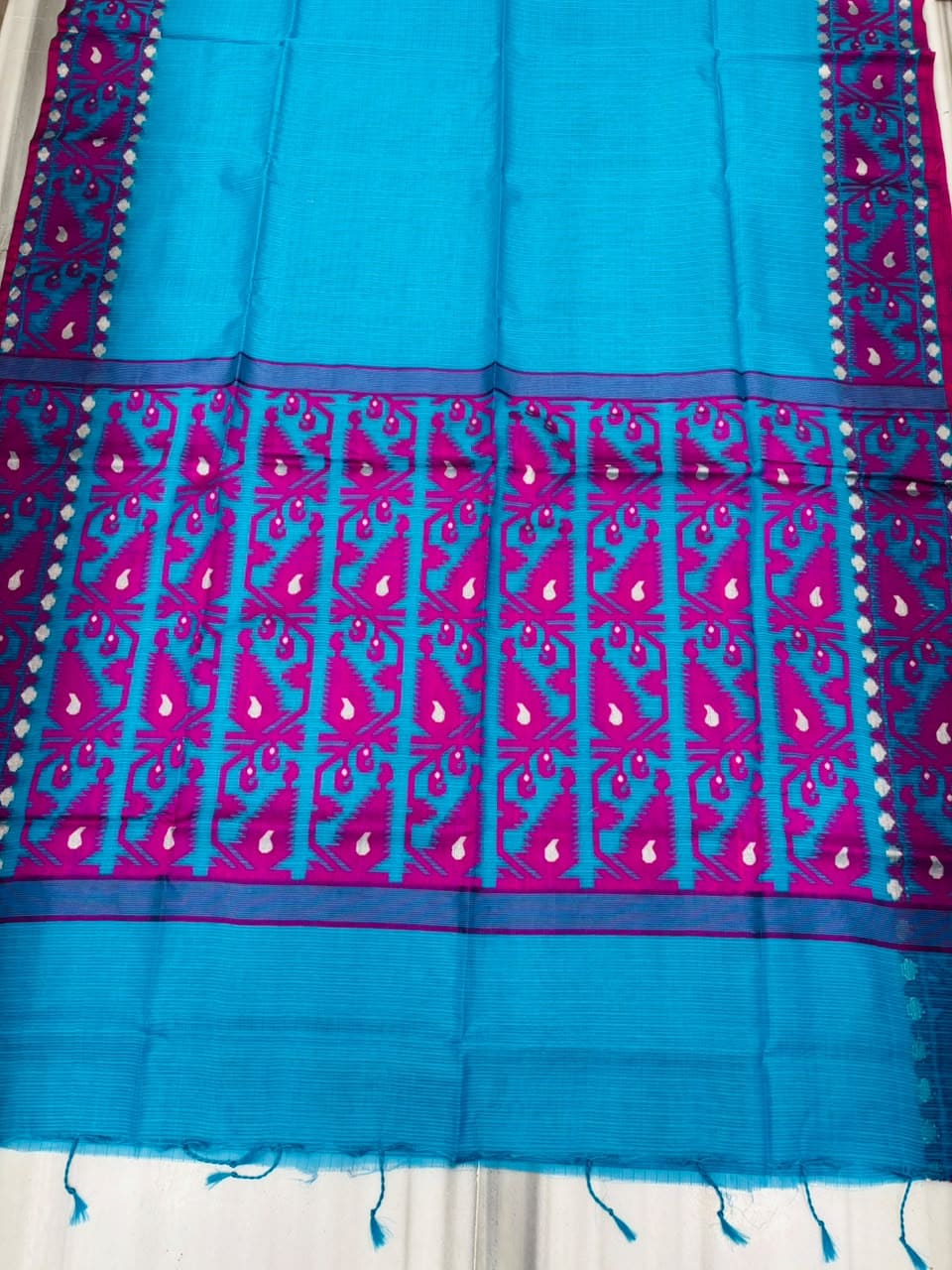 Prothom Boishakh(প্রথম বৈশাখ) Premium Kota Jamdani Saree