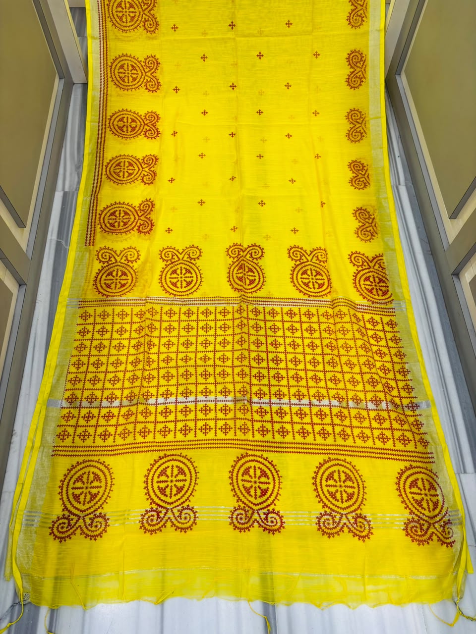 Niharika Khadi Cotton Saree