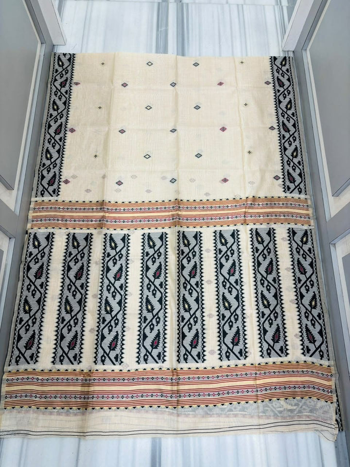 Lines of Artistry Premium Semi Tussar Silk Saree