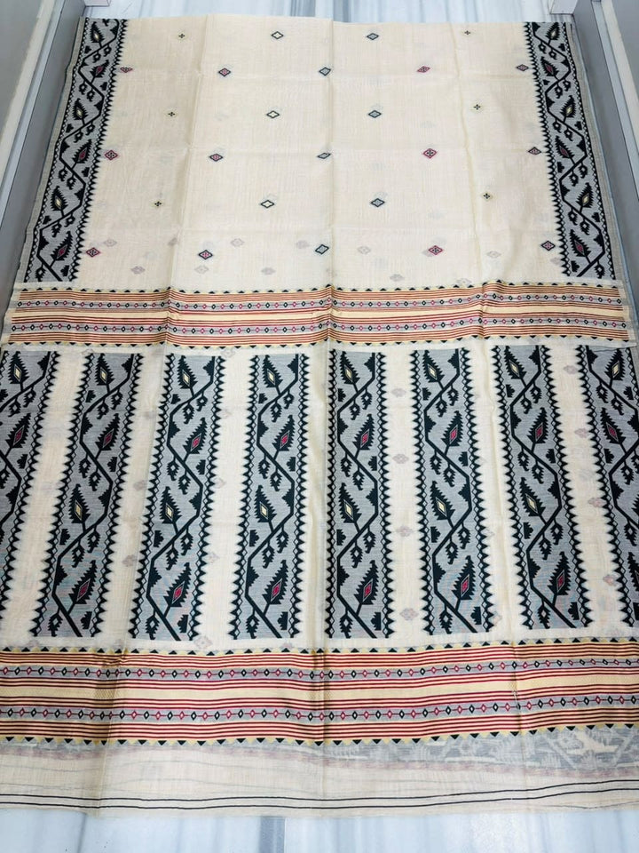 Lines of Artistry Premium Semi Tussar Silk Saree