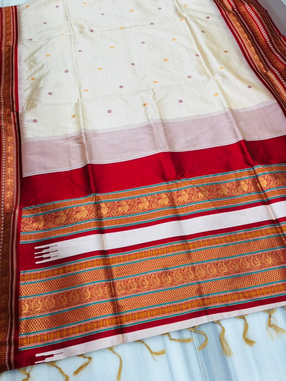 An Affair with Royalty Premium Semi Assam Silk Saree