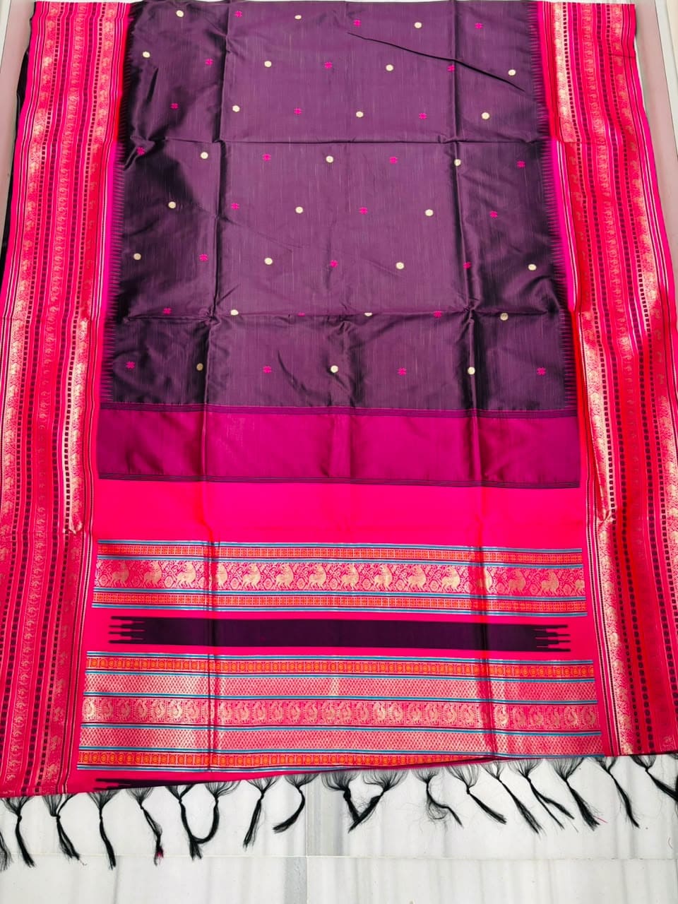 An Affair with Royalty Premium Semi Assam Silk Saree