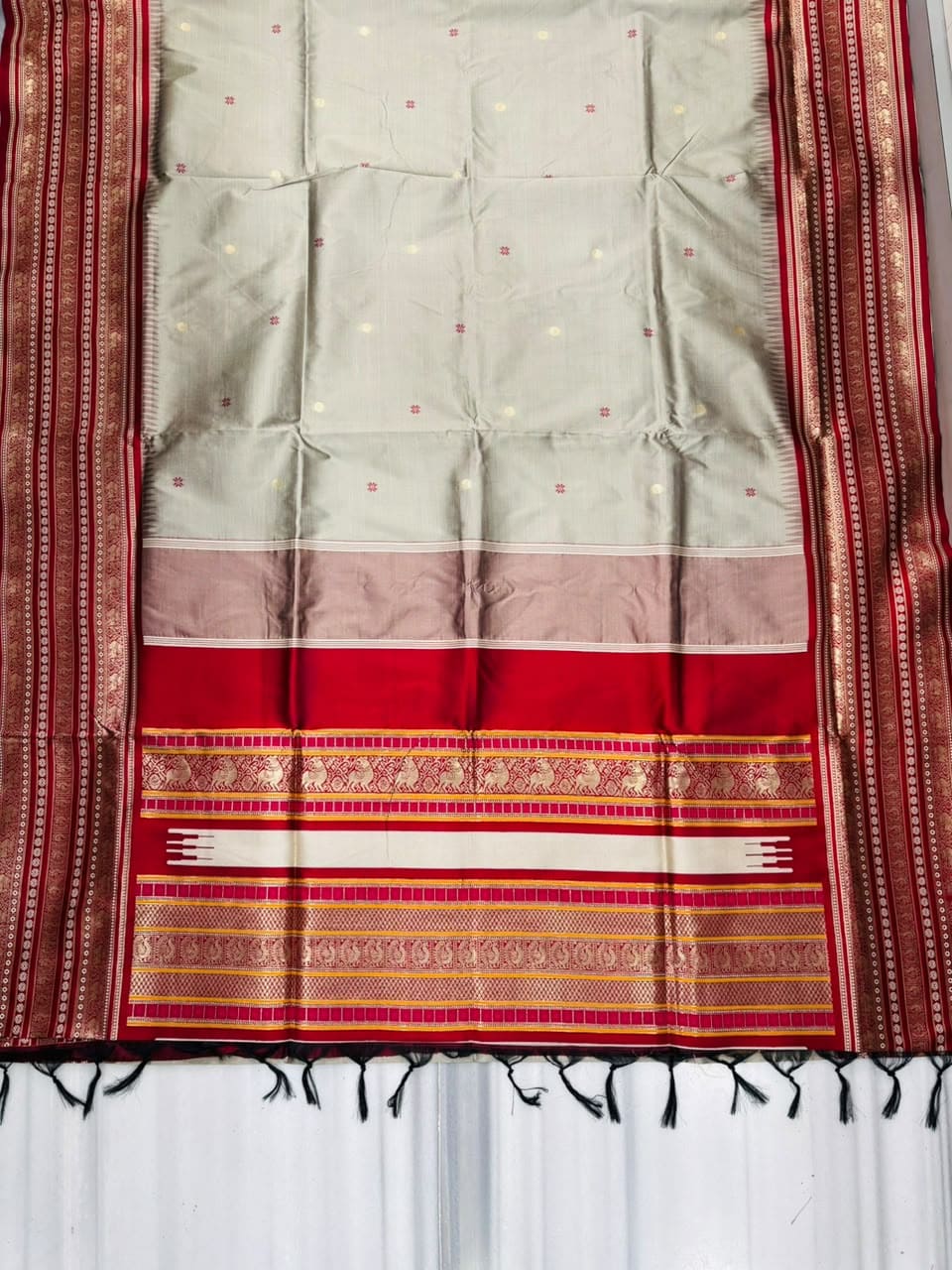 An Affair with Royalty Premium Semi Assam Silk Saree
