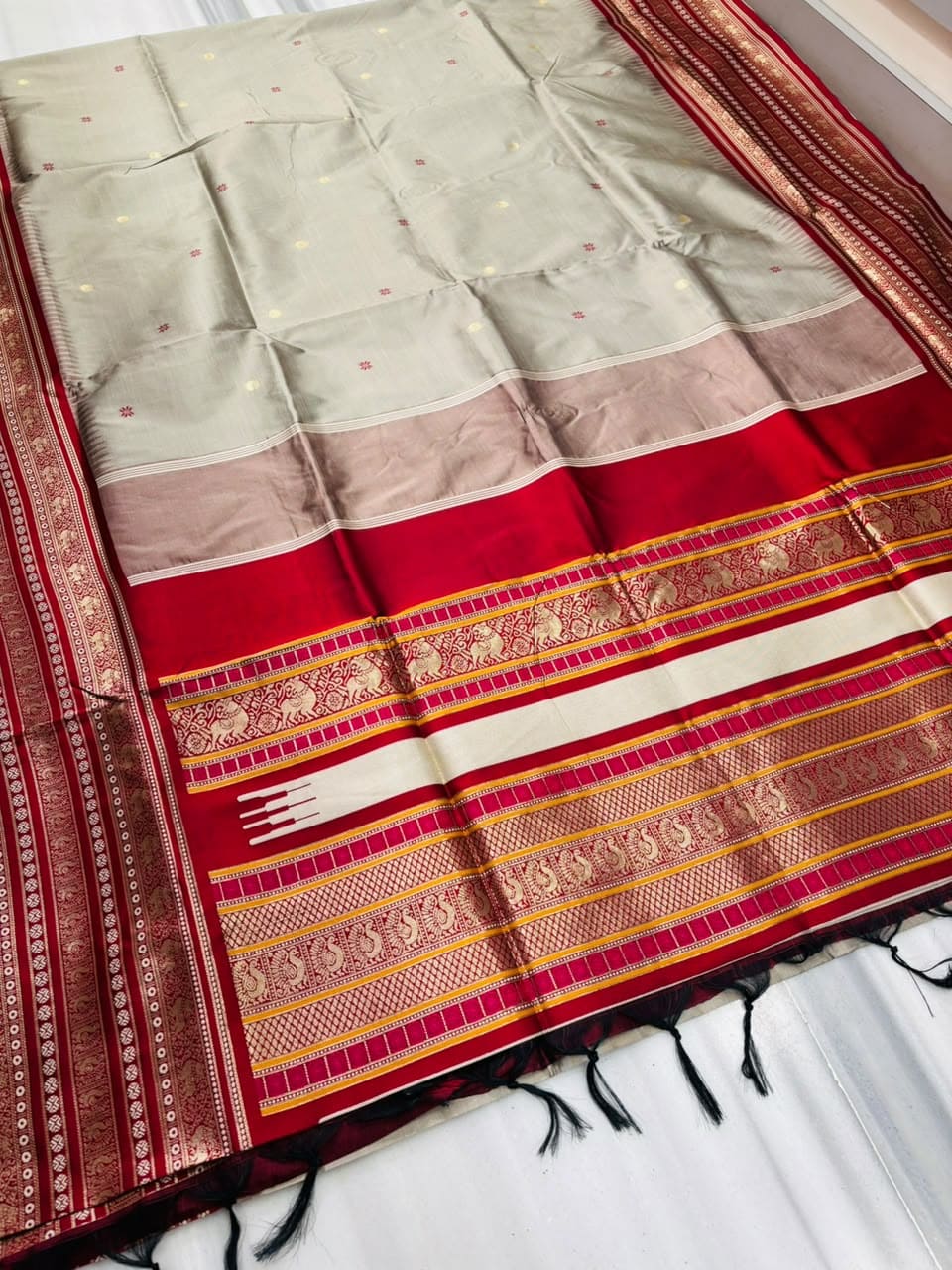 An Affair with Royalty Premium Semi Assam Silk Saree