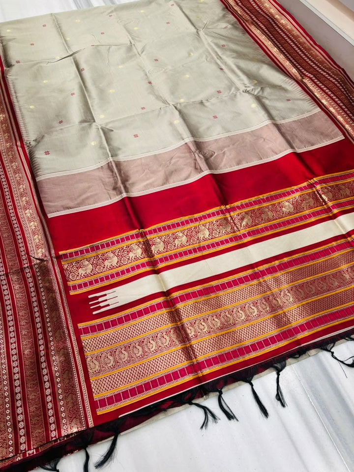 An Affair with Royalty Premium Semi Assam Silk Saree