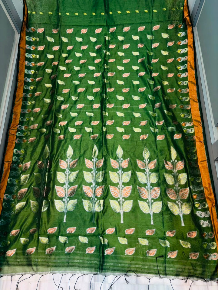 Patrachhaya - Khadi  Cotton Saree