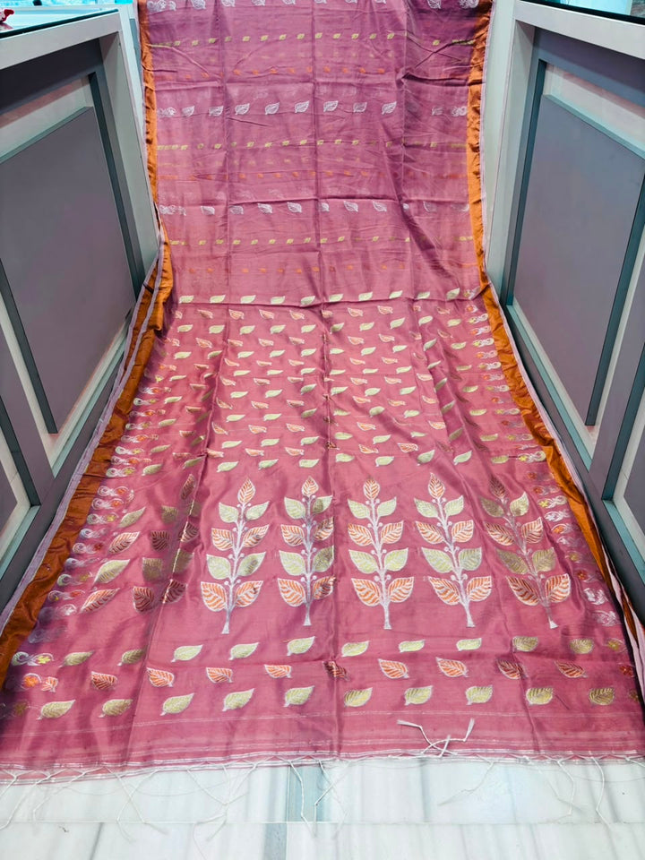 Patrachhaya - Khadi  Cotton Saree
