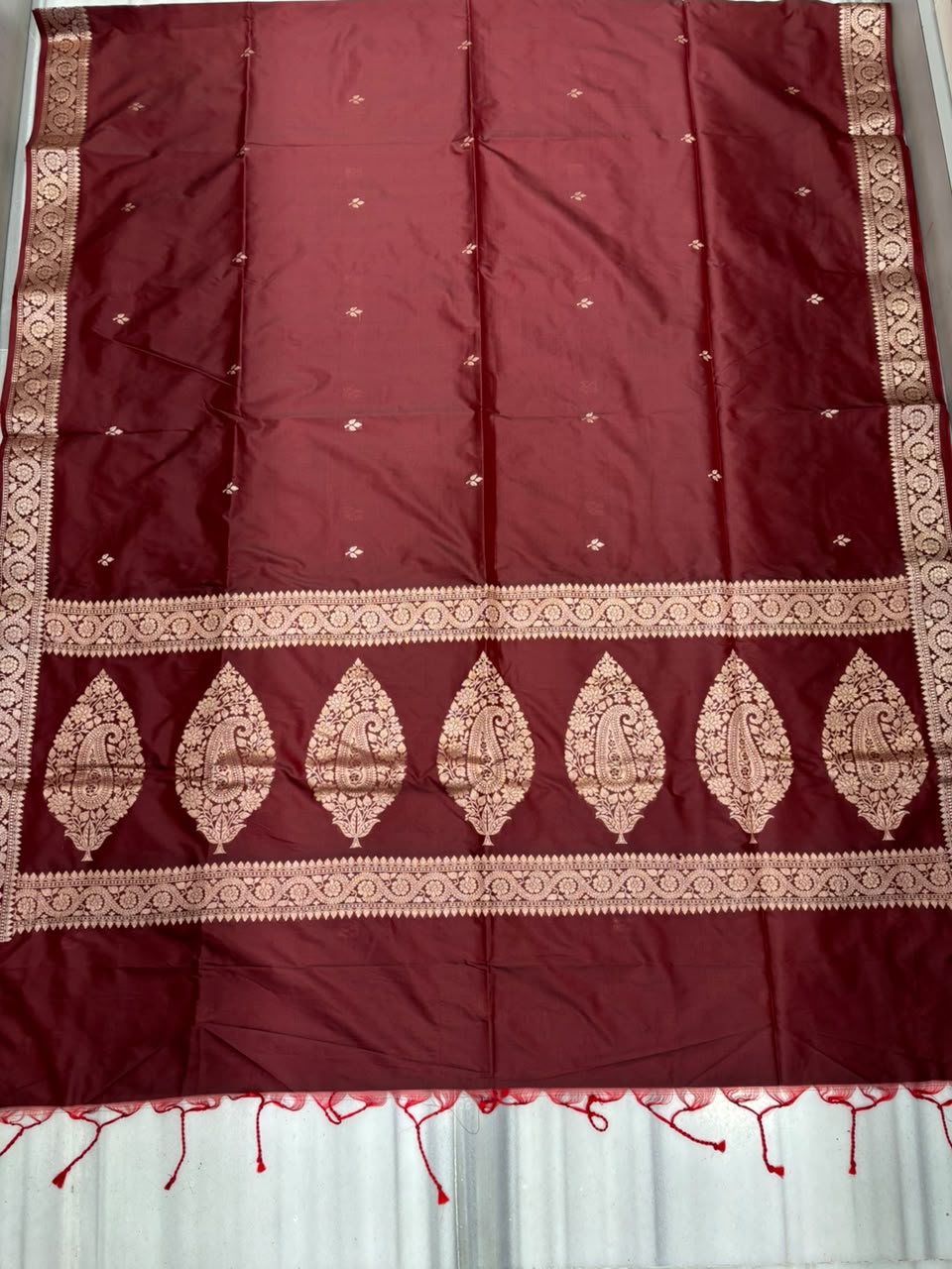 Maharani Moment - Muga Katan Silk Saree