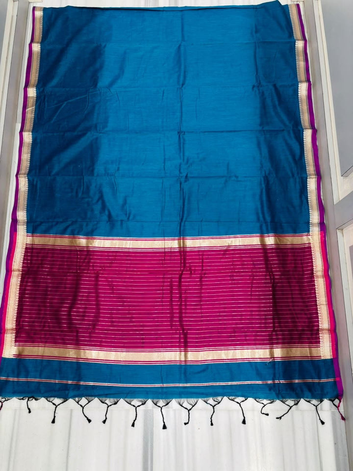 Navi Saaj - Muga Maheswari Cotton Saree