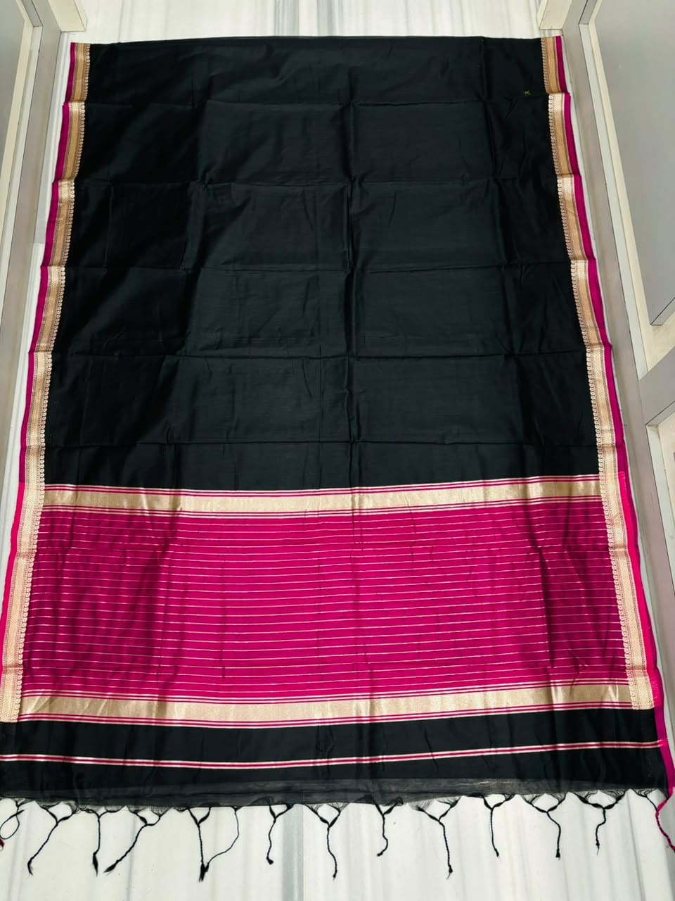 Navi Saaj - Muga Maheswari Cotton Saree