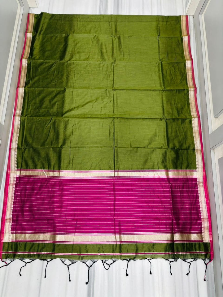 Navi Saaj - Muga Maheswari Cotton Saree