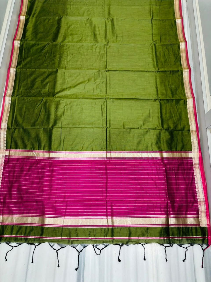 Navi Saaj - Muga Maheswari Cotton Saree