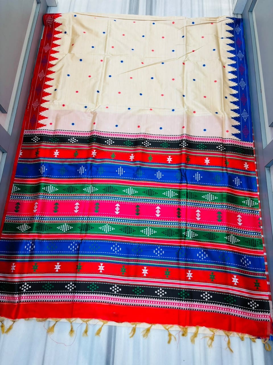 Satrangi Rang-Premium (Semi) Assam Silk Saree