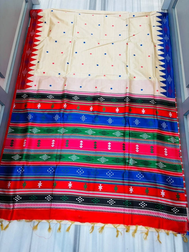 Satrangi Rang-Premium (Semi) Assam Silk Saree