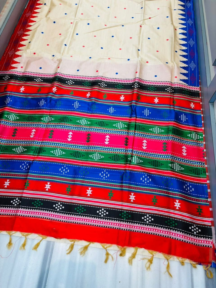 Satrangi Rang-Premium (Semi) Assam Silk Saree