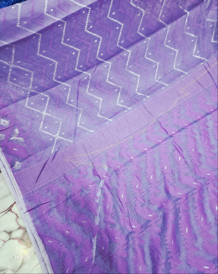 Roddur Rekha – Rays Of Sunlight Jamdani Saree